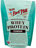 Bob's Red Mill Whey Protein Powder 12ounce Package May Vary Red unflavored 12 Ounce