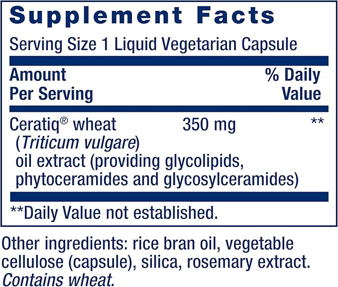 Life Extension Hair Skin &amp Nails Collagen Plus Formula 120 Count &amp Skin Restoring Ceramides 30 Liquid Vegetarian Capsules