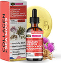 Collagen Mojo - Liquid Collagen for Women &amp Men Collagen Peptides with Sea Moss Burdock Root &amp Bladderwrack - Hair Skin Nails Joint Support Weight Management High Absorption - 100000mc