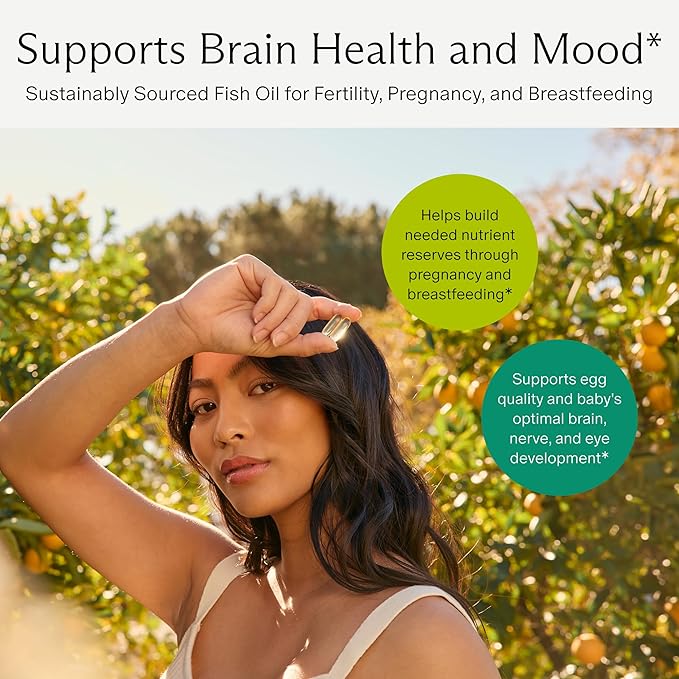 Needed. Prenatal Omega-3 - High Potency Dose of Sustainably Sourced Fish Oil 1000mg DHA 1000mg EPA Encased in a Gelatin-Free Plant-Based Softgel Shell