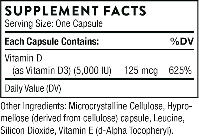 THORNE - Wellness Support - Blood Support &amp Vitamin D-5000 Combo - 60 Servings