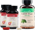 NatureWise (Pack of 2) CoQ10 200mg + Black Pepper High Absorption - 30 Softgels[30-Day Supply] + [1] 5-HTP 200mg + Vitamin B6 - Non-GMO Vegan - 60 Capsules[60-Day Supply]