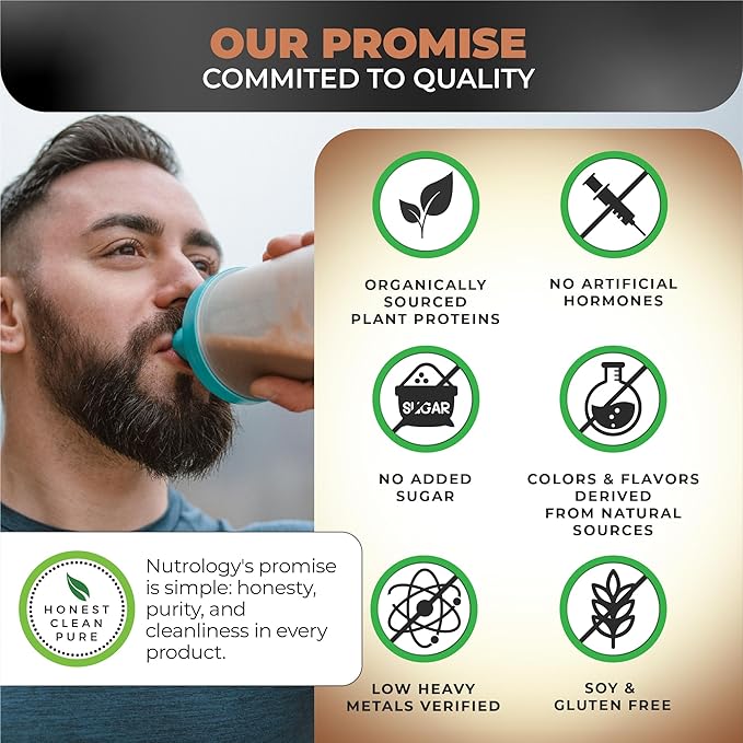 Nutrology TRIPACT Vegan Protein Powder for Vegan Protein Shakes Chocolate Peanut Butter (20 Servings) BCAA Natural Plant Based BCAA Powder Lemonade Flavor (30 Servings)