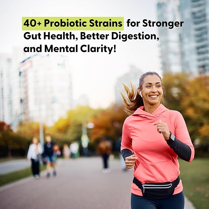 LIVELY VITAMIN CO. Great Guts Probiotic 50 Billion CFU Probiotic - Balance Gut Microbiome GI Tract Inflammation Indigestion Reflux Upset Stomach &amp Diarrhea - 90 Caps