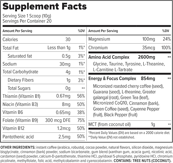 Immuno Whey Protein + Brainstorm Functional Coffee Bundle – 18g Protein Amino Acids &amp Glutathione Support + Focus Clarity &amp Energy Boost – Keto Friendly Sugar Free – Chocolate &amp Spices