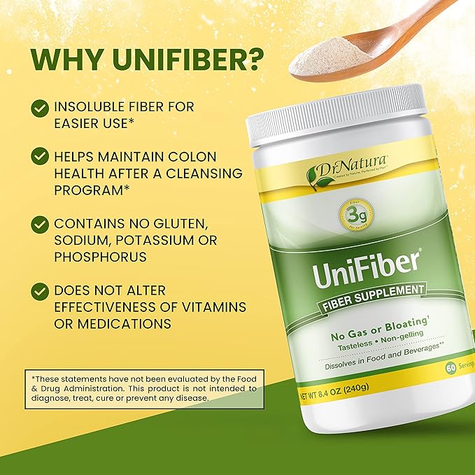 Dr. Natura® Unifiber Natural Fiber Supplement 8.4-Ounce. (Pack of 3)