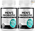 ZELSO (2 Pack) Probiotic for Men 175 Billion CFU Probiotic Supplement Designed for Men's Health 2 Month Supply