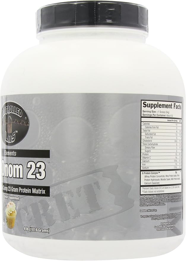 Controlled Labs Pronom 23 Cupcake Batter Vanilla 4 Pound