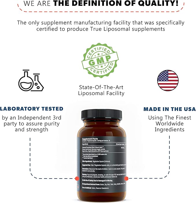 ATLANOVA Dr. Galland’s TLC - True Liposomal Supplement Turmeric Curcumin Supplement - Luteolin Black Cumin Seed &amp 5% Thymoquinone High Absorption Formula Vegan - 30 Servings - 60 Capsules