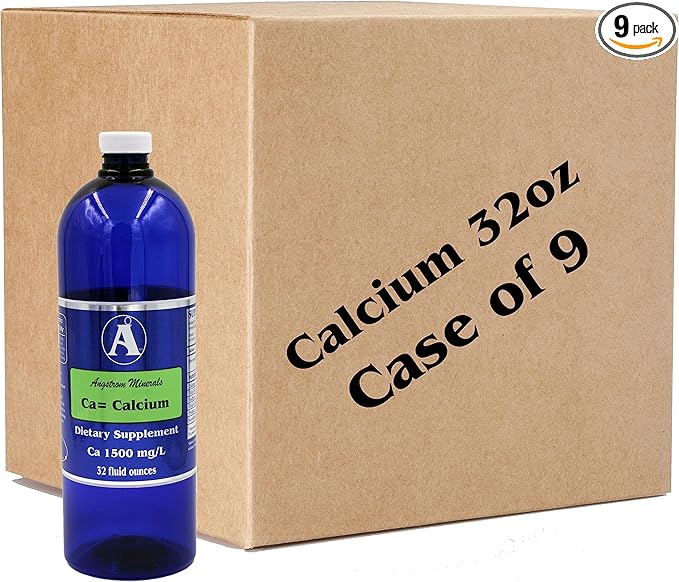 Calcium 32oz. Case Lot - Angstrom Minerals
