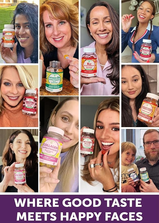 Lunakai USA Made Women 50+ Multivitamin &amp Probiotic Gummies Bundle – Immune &amp Digestive Support – 60 Non-GMO Gummies Each