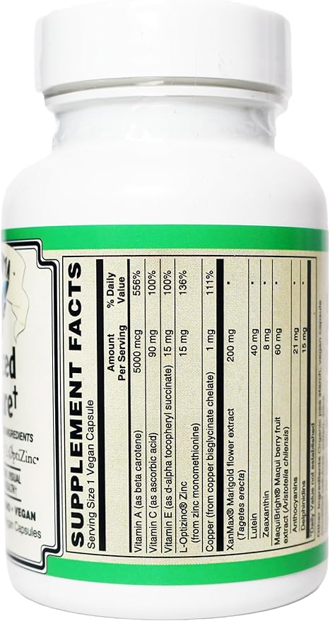 Advanced Eye Care Supplement XanMax Marigold Extract Lutein &amp Zeaxanthin (30)