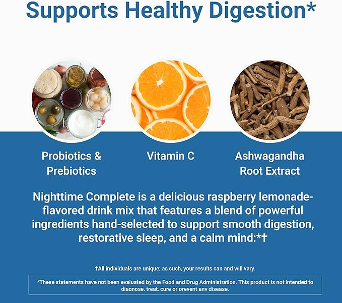 ACTIVATEDYOU Nighttime Complete and Daily Digestive Tonic Bundle