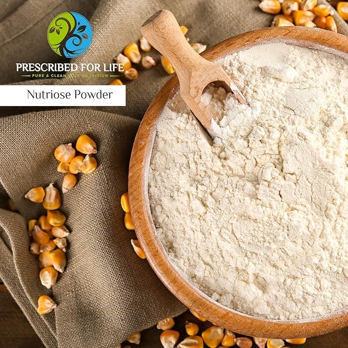 Prescribed For Life Nutriose Powder Natural Fiber Supplement Prebiotic Soluble Corn Fiber for Adults Gluten Free Vegan Non GMO (5kg)