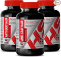 Folic Acid with b12 - Anti Gray Hair Natural Formula - Skin and Nails Support (3 Bottles)