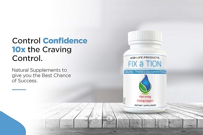 Anti-Alcohol (2pk) Alcohol Support Supplement. 10X Craving Support Kudzu Milk Thistle L Glutamine B Vitamins Folic Acid Fastest Absorption Liver Cleanse