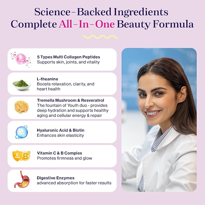 Fuel Multi Collagen Peptides and Shaker Bottle Bundle | French Vanilla Flavor 8.67oz | 20g Hydrolyzed Collagen Types I II III V X | Hair Skin Nails Joint Support | BPA-Free Leakproof Gym Bottle