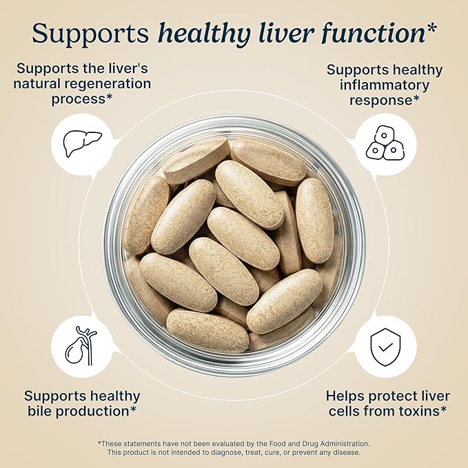 Santo Remedio Liver Health Supplement – Milk Thistle Dandelion Root &amp DHM (Vine Tea) – Liver Support &amp Detox Cleanse – Metabolism &amp Liver Cell Support – 30 Servings