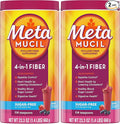 Metamucil4-in-1 Fiber SupplementPsyllium Husk PowderSugar-Free PowderBerry Flavored Drink114 Servings(Pack of 2)