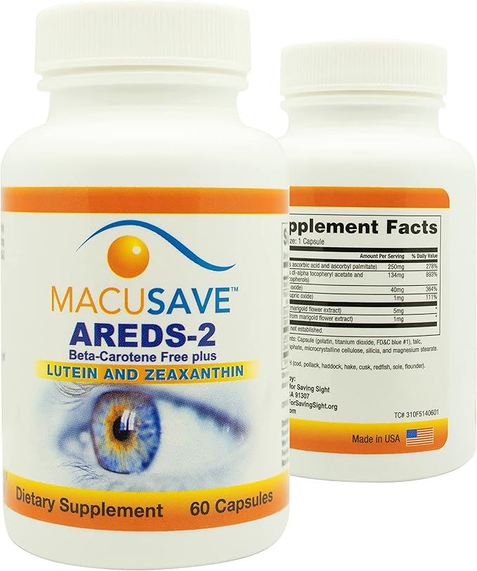 Complete Eye Vitamins and Minerals based on AREDS-2