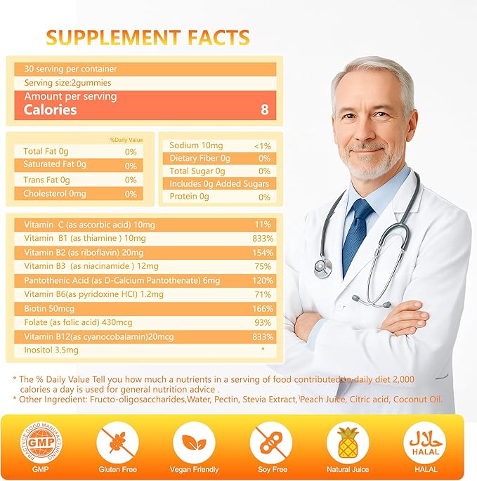 Vitamin B Complex Gummies &amp Beet Root Gummies