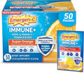 Emergen-C Immune+ Triple Action Immune Support Powder BetaVia (R) 1000mg Vitamin C B Vitamins Vitamin D and Antioxidants Super Orange – 50 Count