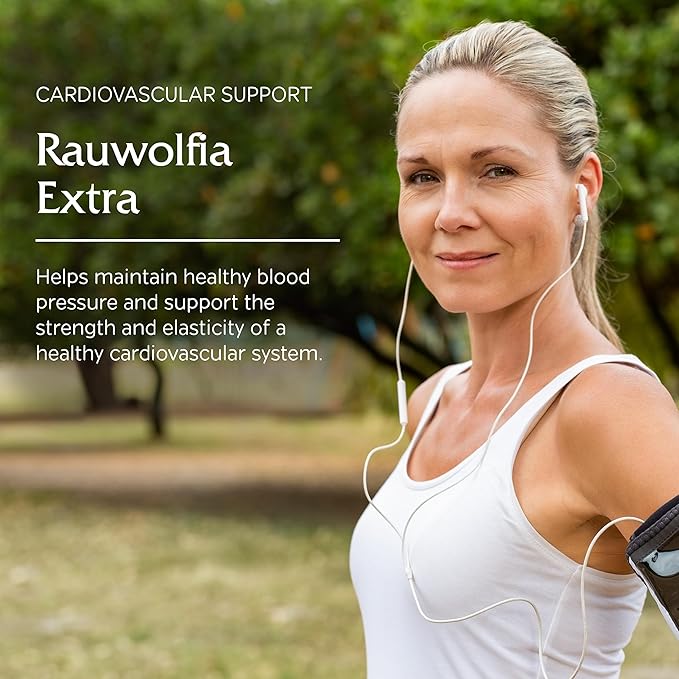 Vitanica Rauwolfia Extra Cardiovascular Support Supplement Vegan 90 Capsules