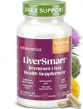 Naturenetics Milk Thistle Liver Cleanse &amp Support Supplement 60 Capsules - 80% Silymarin Extract with Artichoke &amp Dandelion Supports Liver Enzymes Energy &amp Digestion - Vegan Gluten-Fr