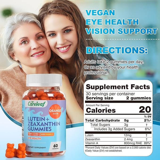 Ashwagandha Gummies with Lutein Gummies