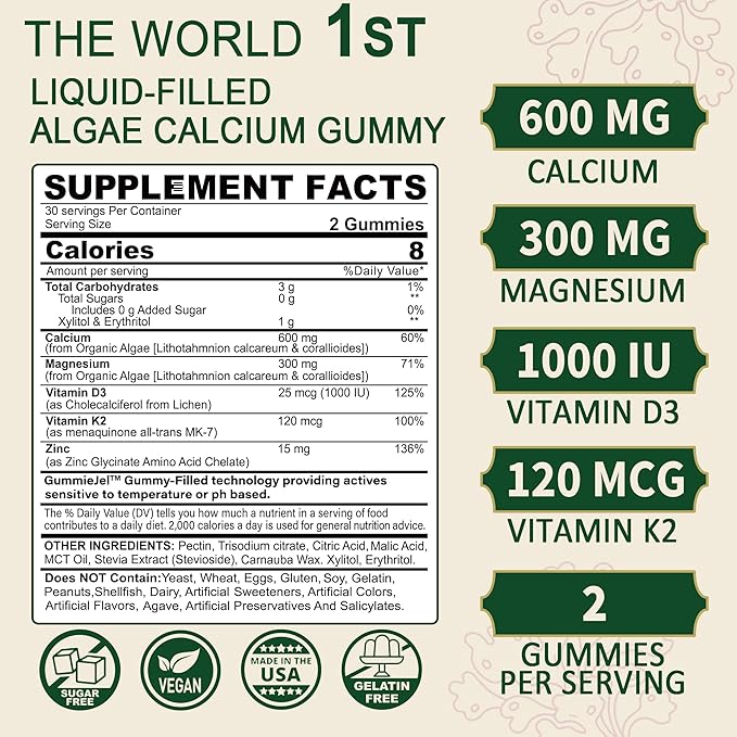 Bundle - Mens Multivitamin + Algae Calcium