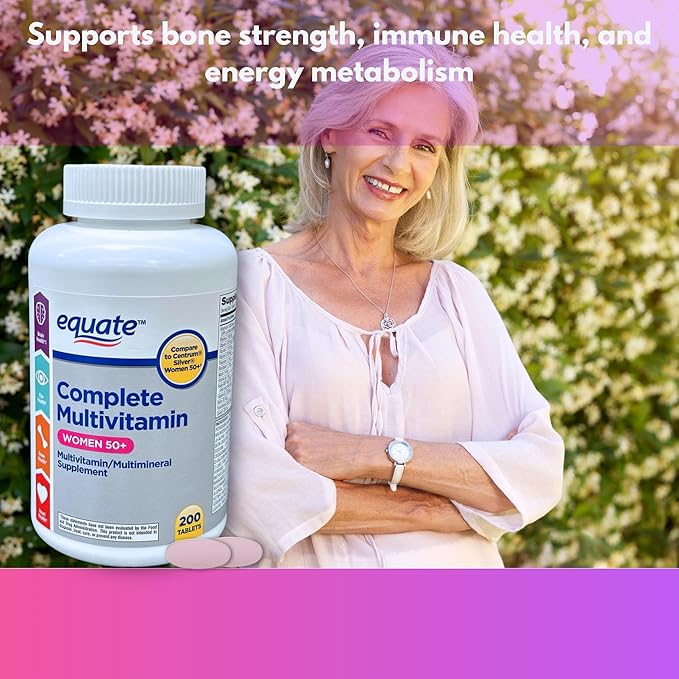 Multivitamin Multimineral Women 50 Plus- Tablets 200ct (Pack of 1)