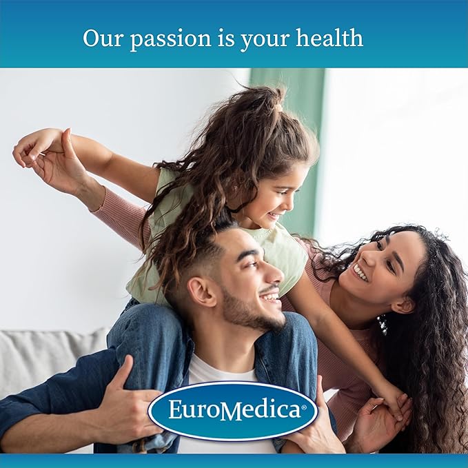 EuroMedica EurOmega-3 - Dietary Supplement with EPA &amp DHA - Omega-3 Tablets for Brain &amp Heart Health Support - Nutritional Supplement with Essential Fatty Acids &amp Peptides - 60 Tablets