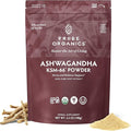 TRIBE ORGANICS KSM-66 Ashwagandha Root Extract Powder Ayurvedic Herb for Mood Support | Increase Energy | Strength - Organic | Natural | Gluten Free | Non GMO | Full-Spectrum - 100g Pouch
