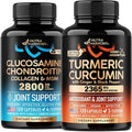 Glucosamine Chondroitin &amp Turmeric Curcumin Capsules
