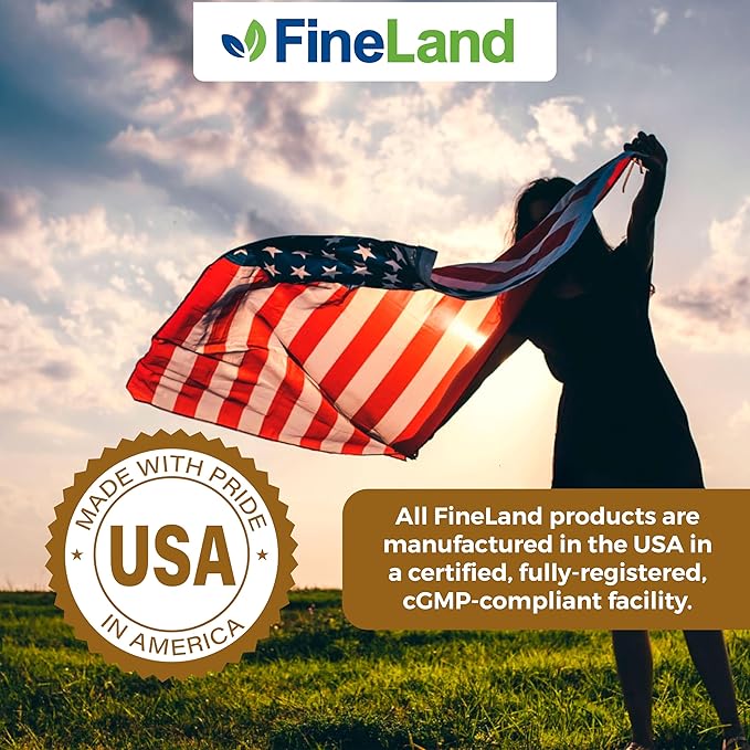 FineLand French Maritime Pine Bark 30:1 Extract Max Strength 450 mg Per Capsule Antioxidant 200 Veggie Caps of Pine Bark Supplement for 200 Days 100% Natural