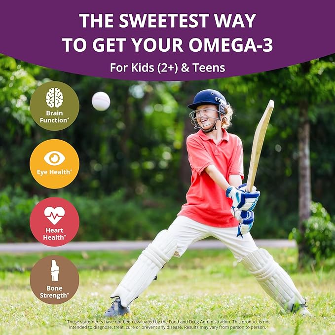 NuBest Bundle Bone Growth and Brain Growth Tall 10+ Bone Health Capsules and Omega-3 Gummies for Kids &amp Teens