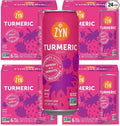 ZYN Turmeric Wellness Drink (24 Pack) Mixed Berry Flavored Turmeric Curcumin Drink with Black Pepper No Added Sugar Low Carb &amp Low Calorie Drink Clean Alternative