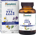 Himalaya Hello ZZZs 60 Day Supply - Herbal Sleep Supplement with Melatonin GABA L-Theanine Lavender Chamomile and Lemon Balm - Vegan Non-GMO Gluten Free 60 Capsules