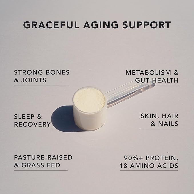 AMANDEAN Collagen Peptides Powder Packets | 30 Individual Stick Packs | Grass-Fed Hydrolyzed Collagen Protein | Unflavored Easy to Mix | Travel Friendly | Promotes Healthy Gut Skin Hair Nails.