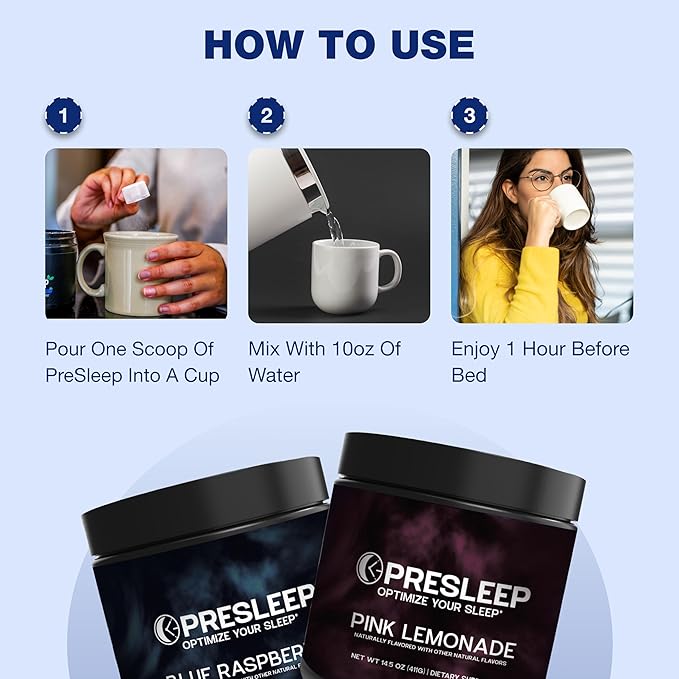 Natural Sleep Powder Melatonin-Free Sleep Aid with Magnesium Glycinate L-Theanine &amp Glycine Non-Habit Forming Vegan Gluten Free 30 Servings Pink Lemonade
