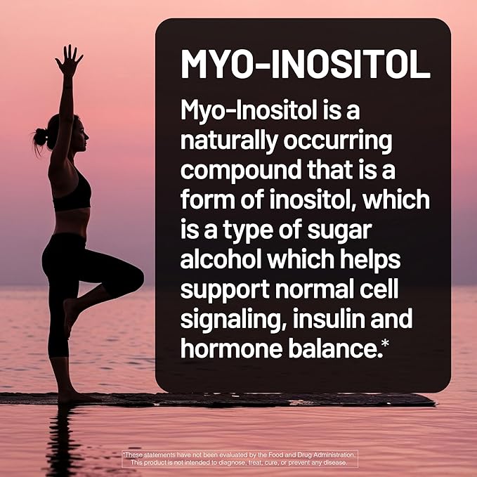 NatureWise Myo-Inositol &amp D-Chiro Inositol Fertility Supplements for Women - 40:1 Ratio [30-Day Supply] + CoQ10 200mg Softgels High Potency Ubiquinone - Coenzyme Q10 Supplement - [30-Day Supply]