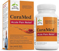Terry Naturally CuraMed Acute Pain Relief - Supplement with BCM-95 Curcumin &amp BOS-10 Boswellia - Black Sesame Seed Oil to Support Relief of Occasional Discomfort - 120 Liquid Gels