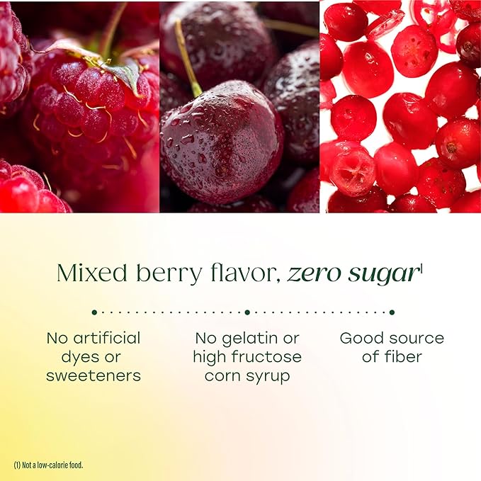 MegaFood Zero Sugar Ashwagandha Gummies - with Clinically Studied Ashwagandha KSM 66 - Cortisol Reducer &amp Stress Support - Mixed Berry Flavor No Gelatin Vegan - 60 Gummy Vitamins 30 Servings