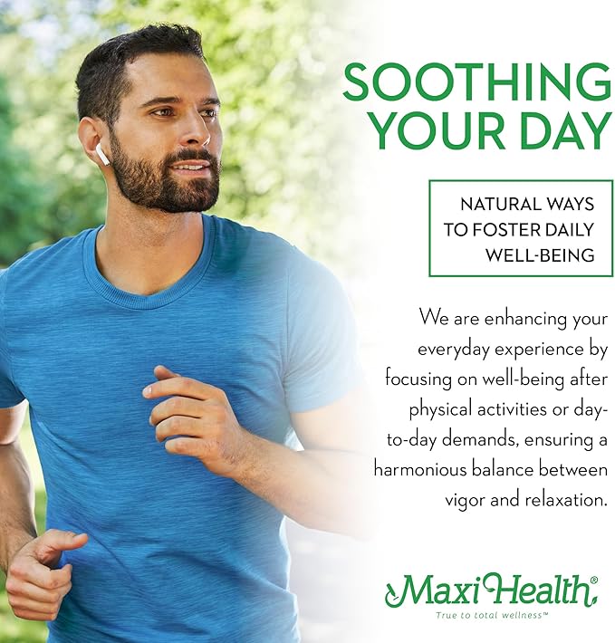 Maxi Health Relieve Joint Support Supplement with Turmeric and Boswellia Serrata Quick-Acting Support After Exercise Vegetarian Non-GMO Bone &amp Joint Health Supplement for Men &amp Women 60 Cap