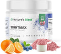 SightMax Eye Health Supplements - Eye Vitamins - with Bilberry Eyebright Lutein Zeaxanthin &amp More Vitamins - Vegan Non GMO Gluten Free - 3.5 Oz - 30 Servings - Berry Rush Flavor