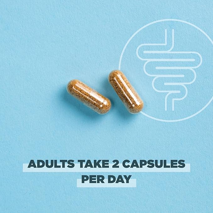Ancient Nutrition Regenerative Organic Certified Probiotics for Gut Recovery Probiotics Gut Recovery for Healthy Digestion and Immune System Function Support 50 Billion CFUs* Per Serving 60 Count