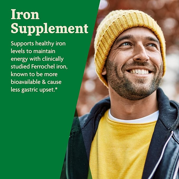 Floradix Iron + Herbs - Iron Supplement for Healthy Energy Support* &amp Gaia Herbs PRO AMPK Activator - Supports Cellular Energy - Bundle (Pack of 2)