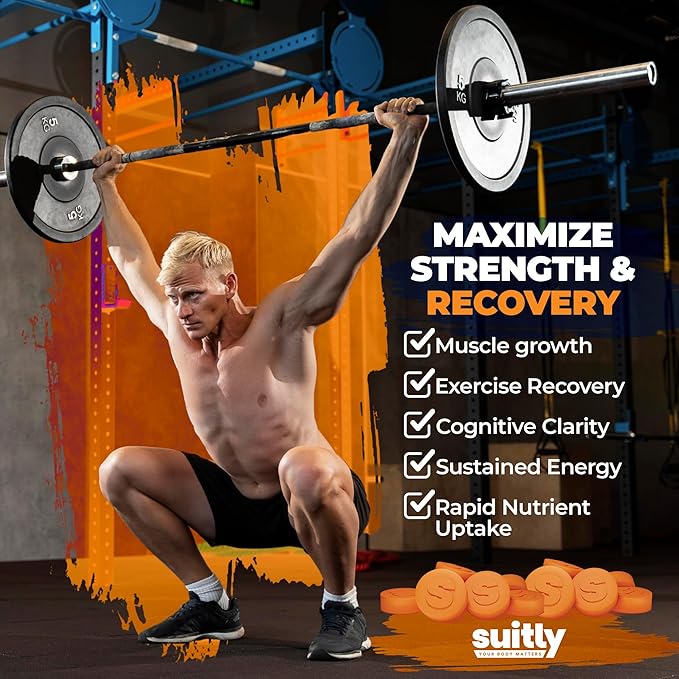 USDA Organic Ultra-Micronized Creatine Gummies for Men &amp Women Orange Max Absorption 5g Creatine Gummies Sugar Free for Muscle Gain Energy &amp Recovery Muscle Builder for Women with Pouch - 1