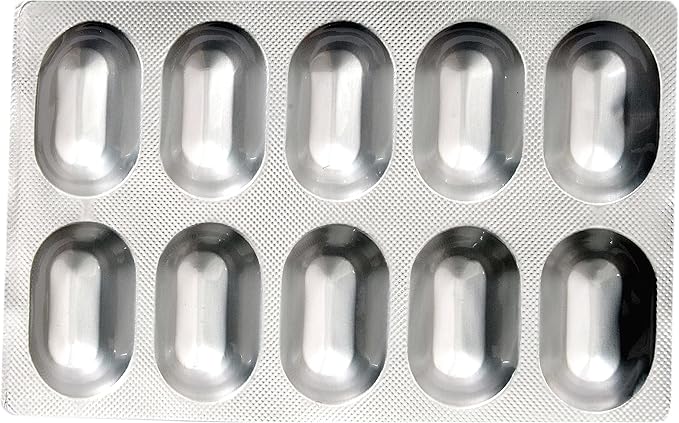 Probiotics 6 Billion cfu Capsules for Digestive Health. (10 Veg. Capsules)