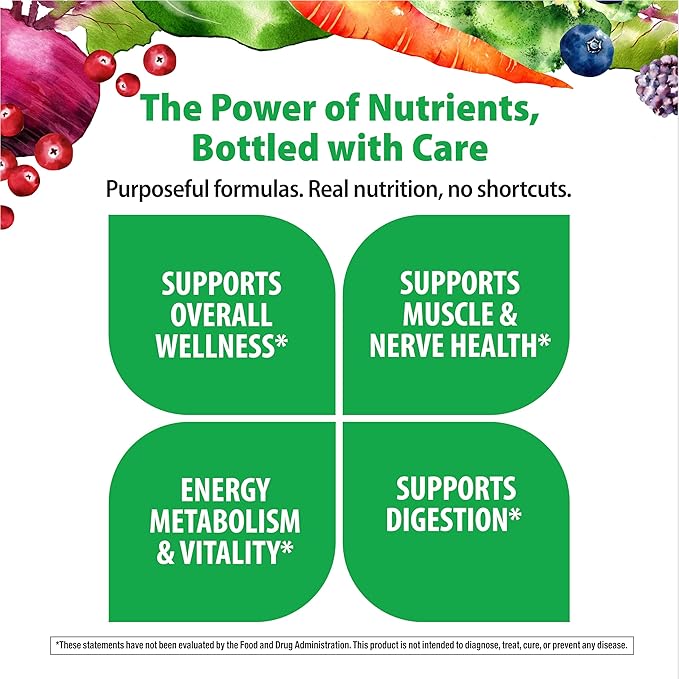 Rainbow Light Mens Multivitamin One + for 50 Plus | 60 Caplets | Supports Muscle Health | with Vitamins C D and Zinc | Real Food Nutrients Digestive Enzymes &amp Probiotics
